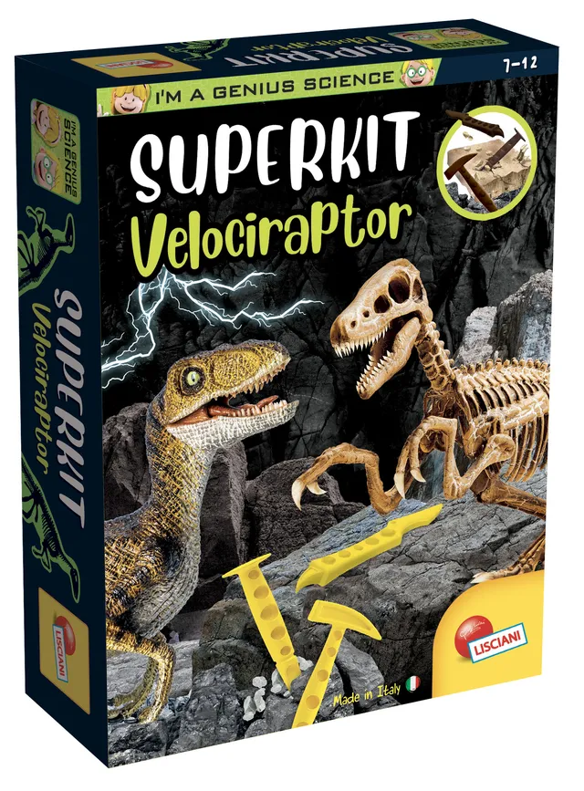 lisciani-i-m-a-genius-super-kit-velociraptor image 1