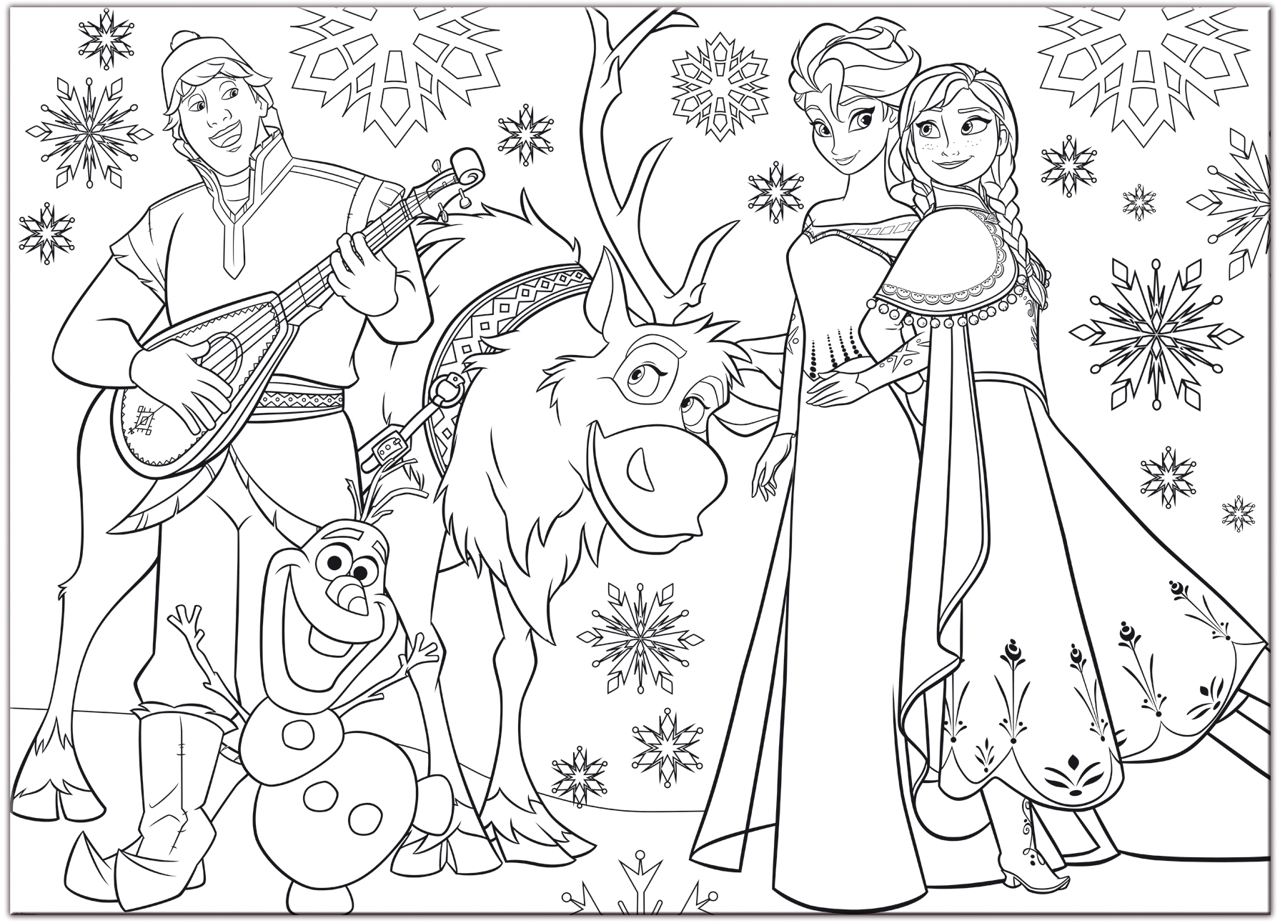 lisciani-disney-puzzle-df-maxi-floor-60-frozen-music-and-fun image 3