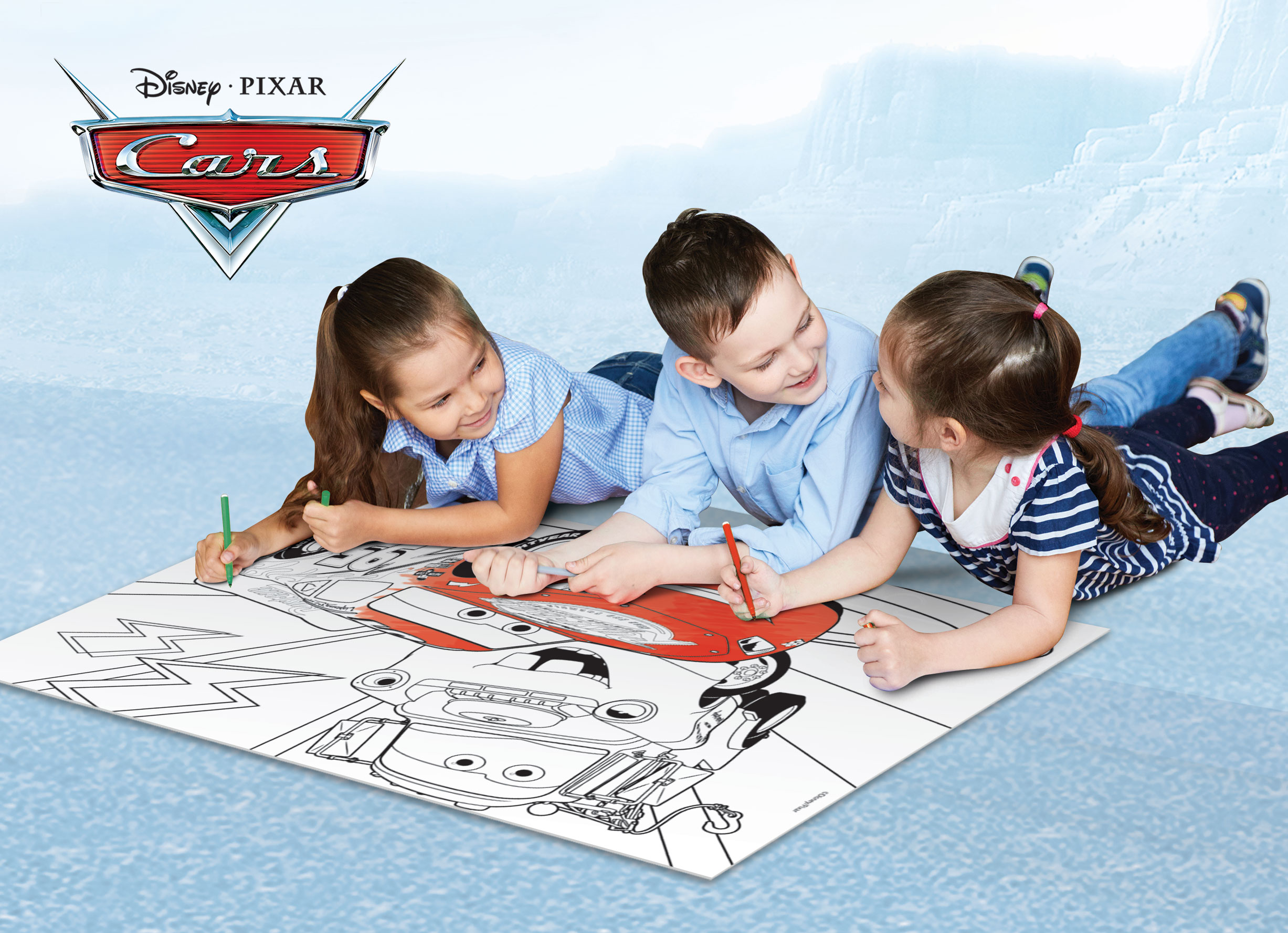 lisciani-disney-puzzle-double-face-maxi-floor-2x60-cars image 6