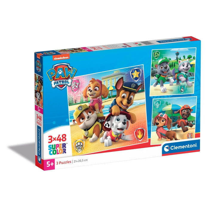 clementoni-paw-patrol-3x48-pi-ces-puzzles-enfants-4-6-ans image 1