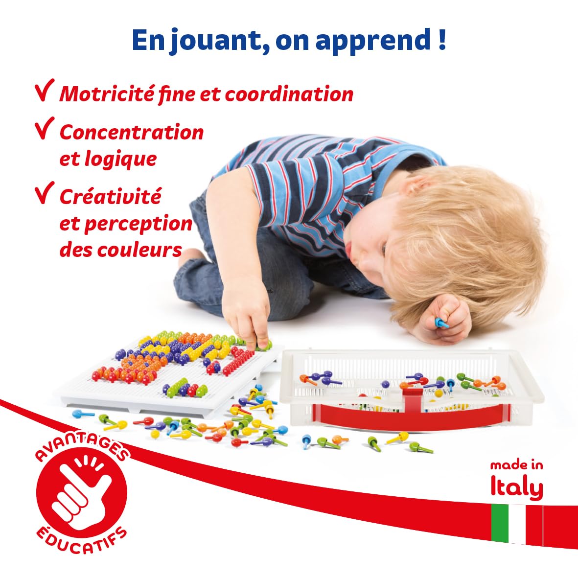 quercetti-fantacolor-portable-large-mosa-que-270-clous-3-6-ans image 3