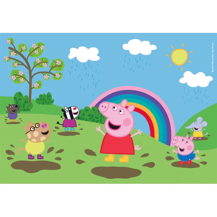 clementoni-peppa-pig-2-puzzles-enfant-60-pi-ces image 2
