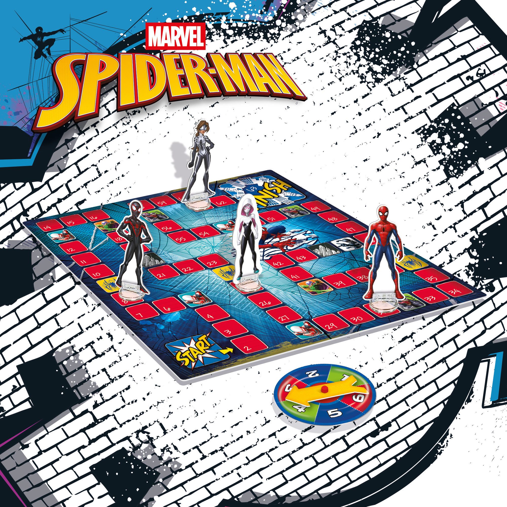 lisciani-spider-man-super-game-jeu-de-l-oie image 2