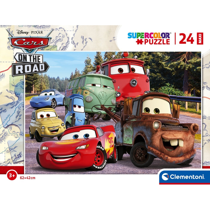 clementoni-disney-cars-on-the-road-puzzle-24-maxi-pi-ces image 4