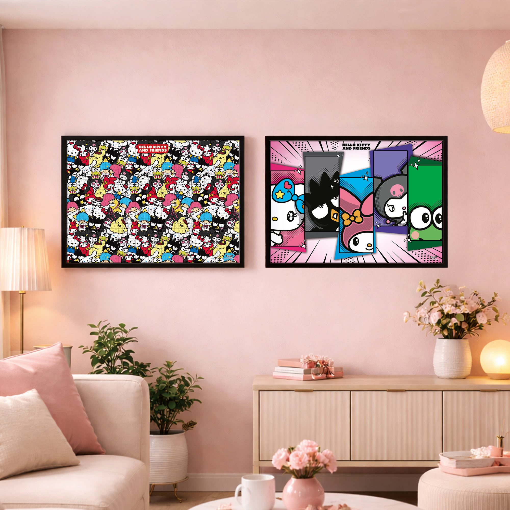 lisciani-puzzle-hello-kitty-and-friends-1000-pi-ces image 4