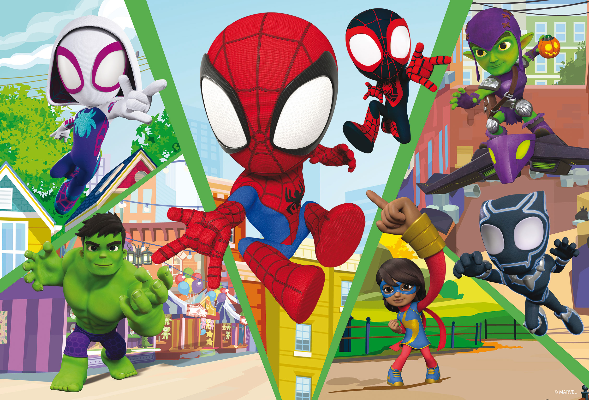 lisciani-marvel-puzzle-double-face-plus-24-spidey-let-s-challenge image 2