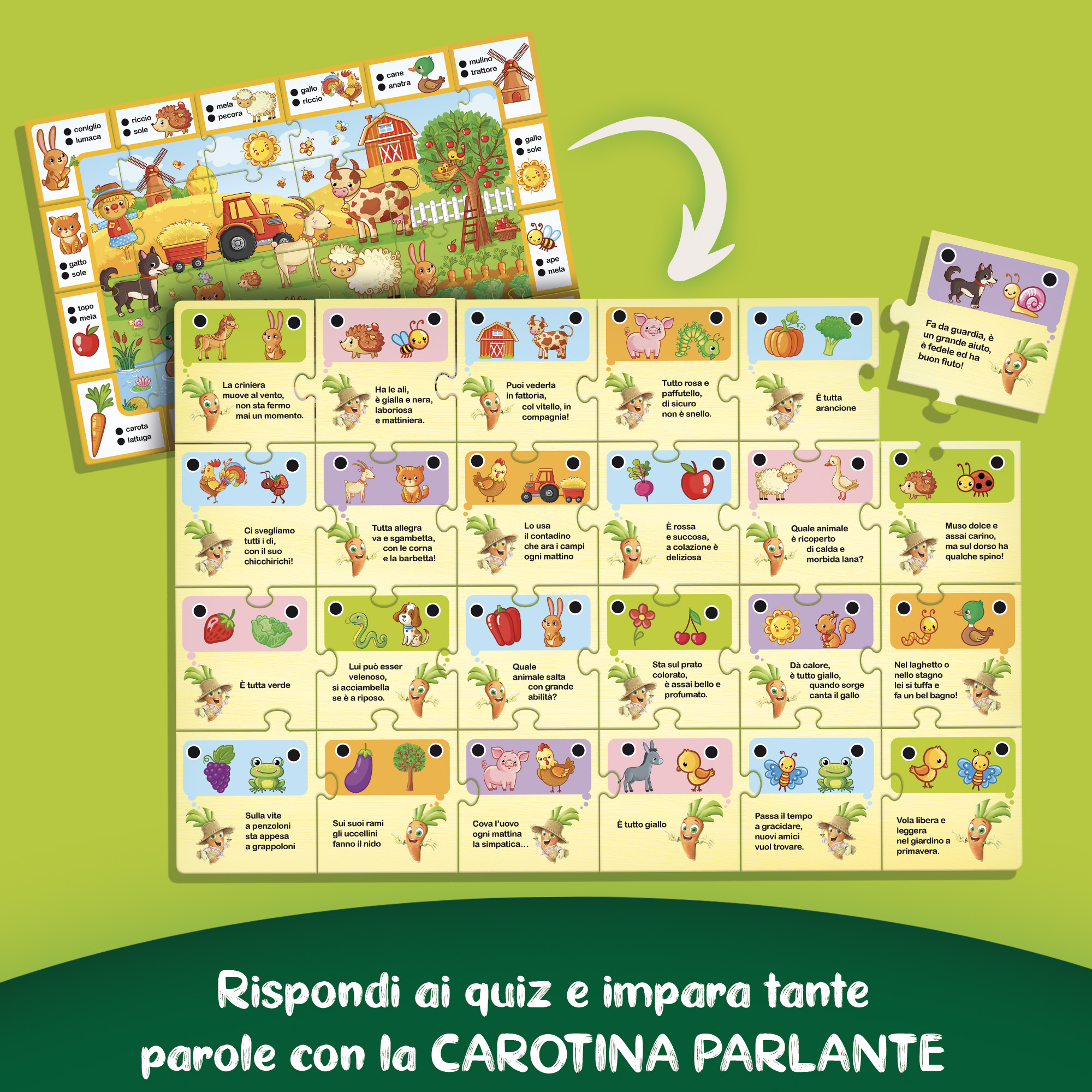 lisciani-carotina-penna-parlante-gli-utilissimi-jeux-de-la-ferme-ducatifs image 4