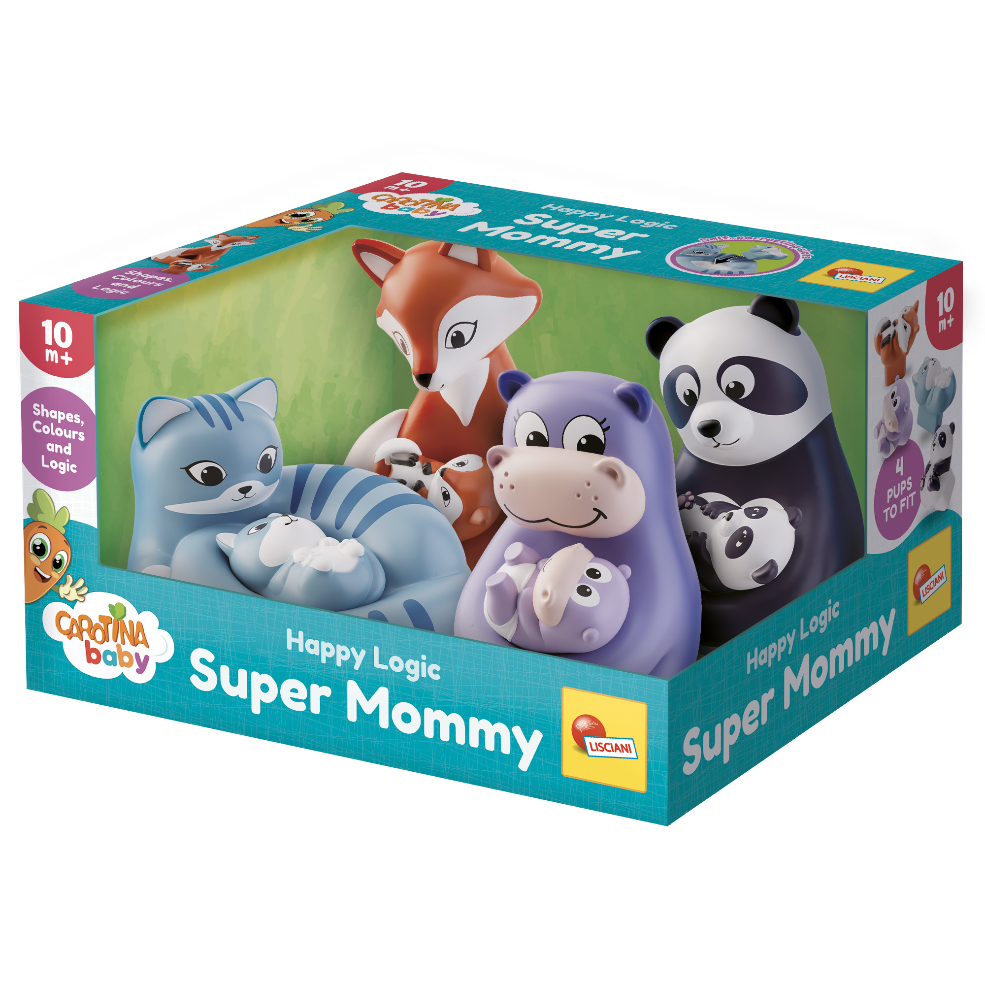 lisciani-carotina-my-first-logic-super-mommy-puzzle-d-encastrement-b-b image 2