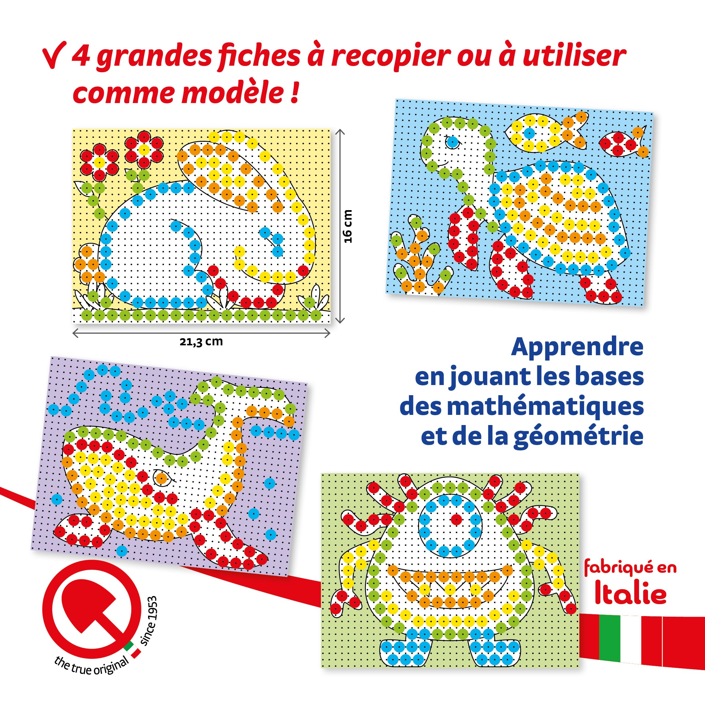quercetti-fantacolor-portable-00922-mosa-que-150-pions-4-ans image 5
