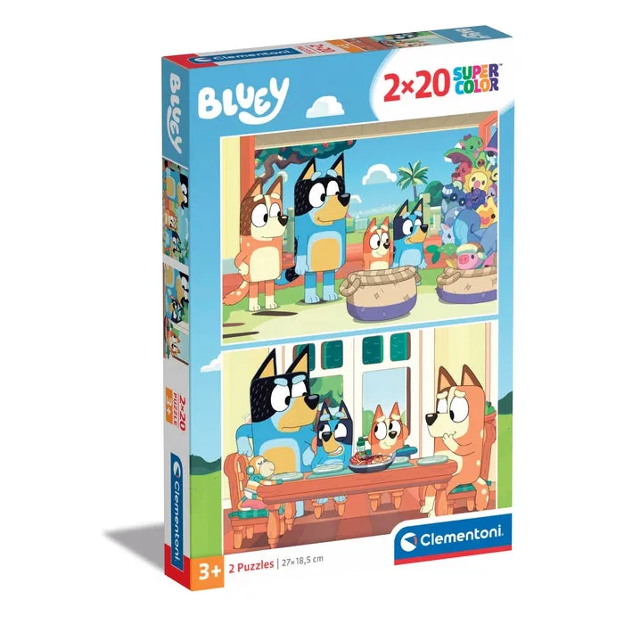 clementoni-bluey-puzzle-20-pi-ces-x2 image 1