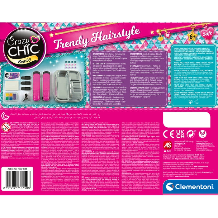 clementoni-crazy-chic-kit-coiffure-trendy-hairstyle image 5