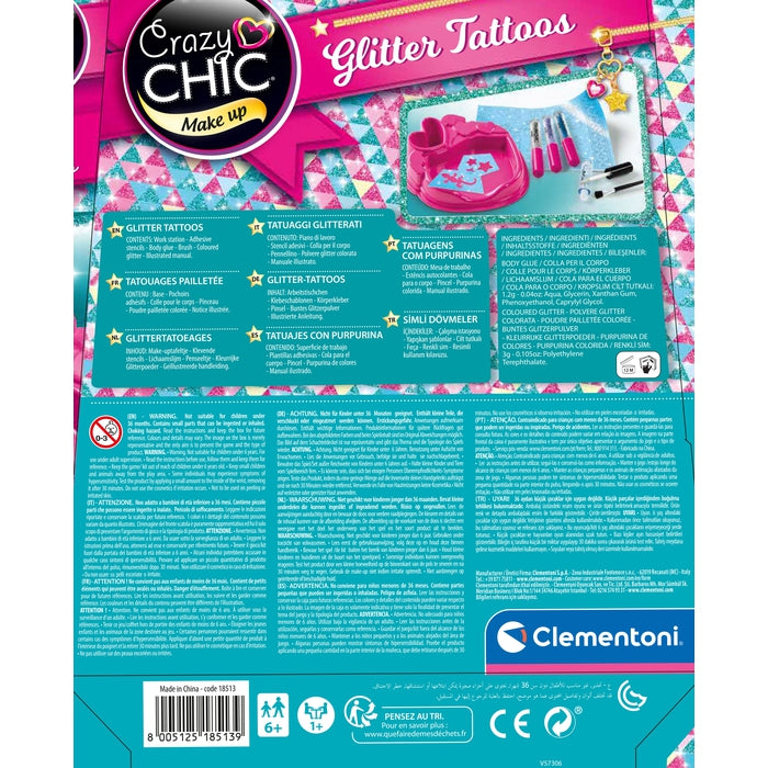 clementoni-crazy-chic-glitter-tattoo-tatouages-paillet-s image 4