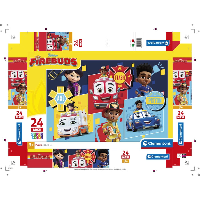 clementoni-disney-firebuds-puzzle-24-maxi-pi-ces-62-x-42-cm image 5