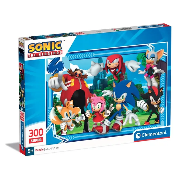 clementoni-sonic-puzzle-300-pi-ces-enfant-48-5-x-33-5-cm image 1
