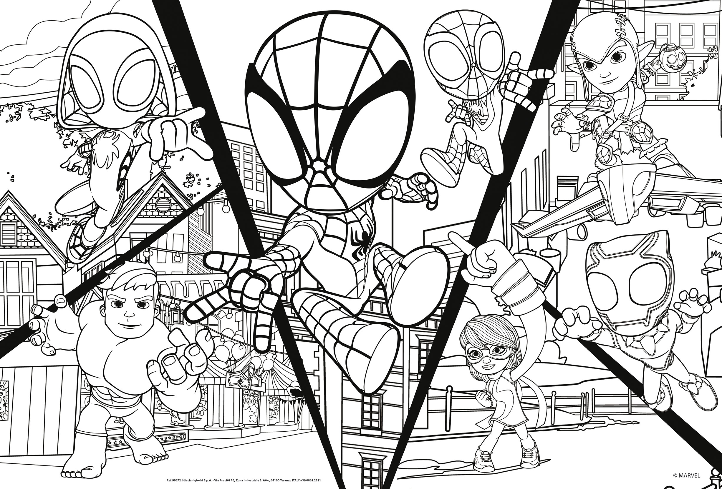 lisciani-marvel-puzzle-double-face-plus-24-spidey-let-s-challenge image 3