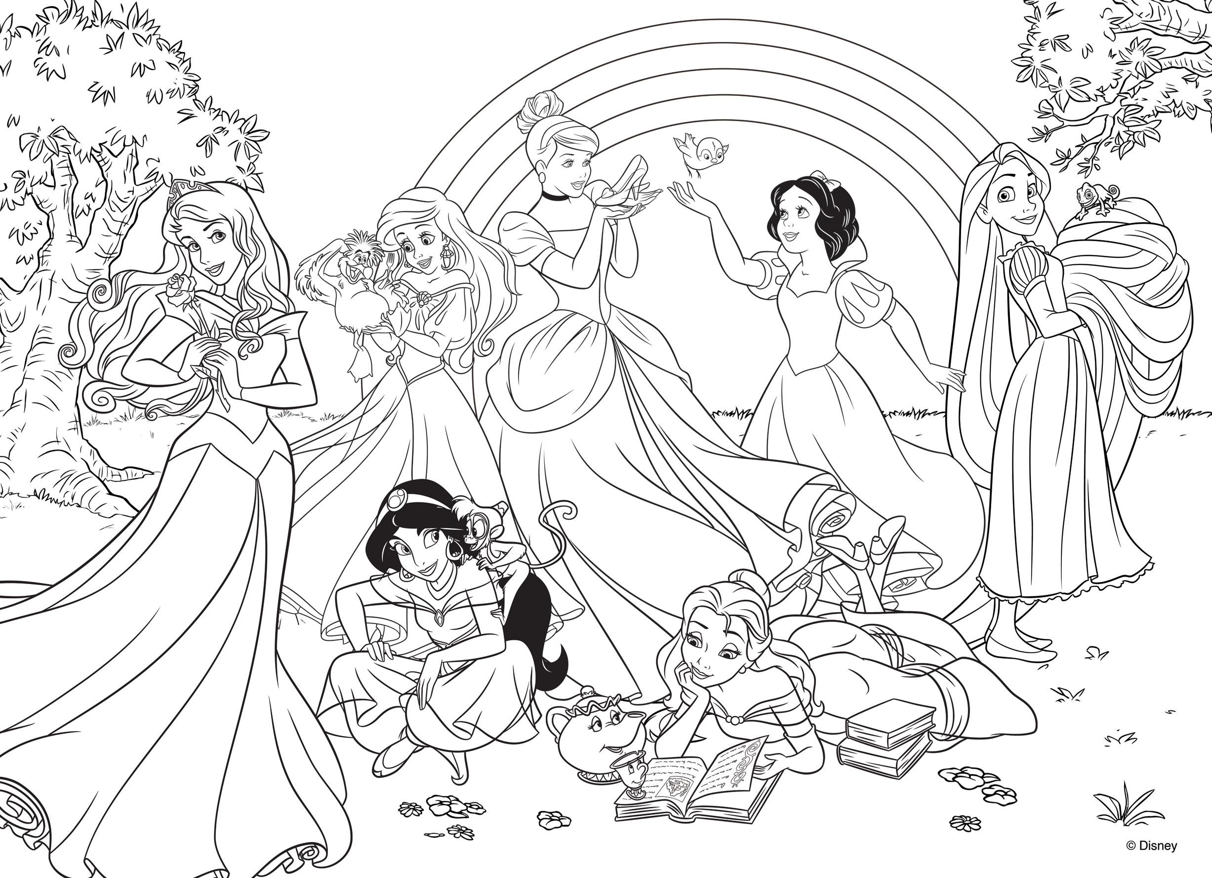 lisciani-disney-princess-puzzle-double-face-plus-24-pi-ces image 3