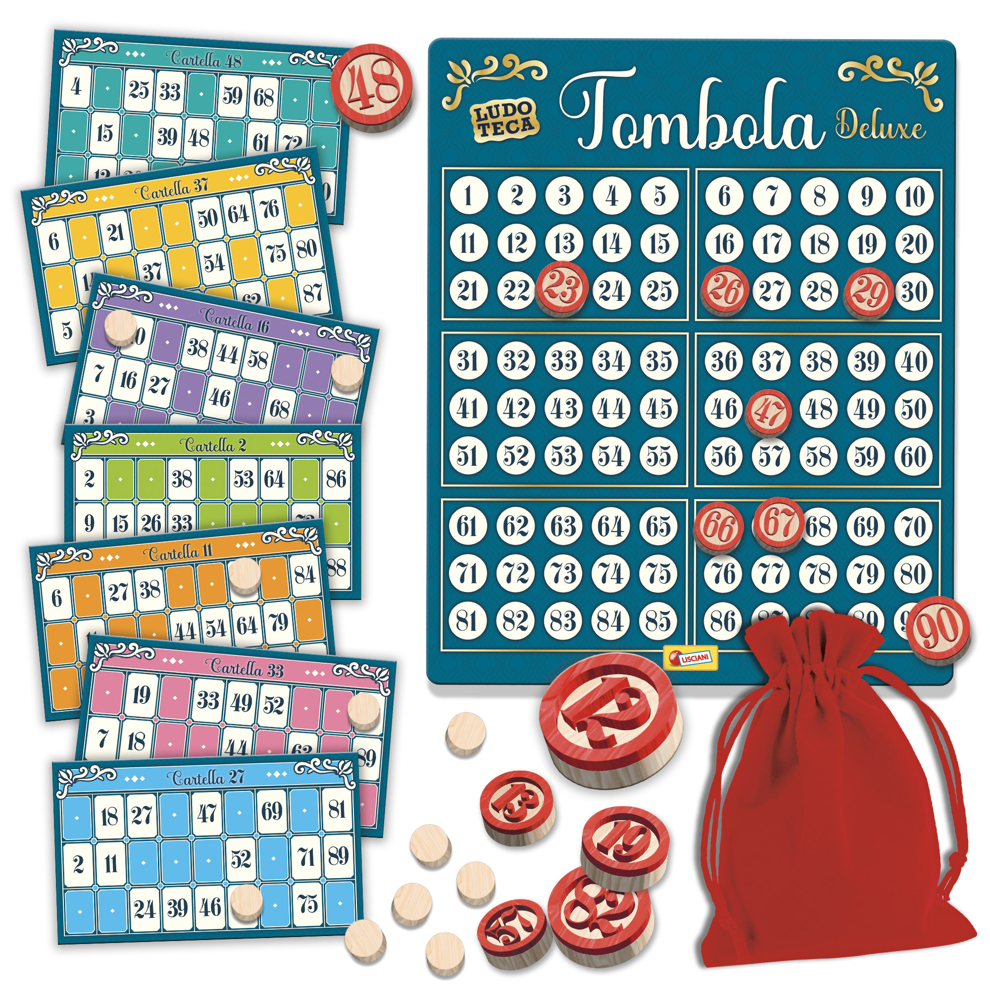 lisciani-ludoteca-tombola-en-bois-avec-sac-velours image 2