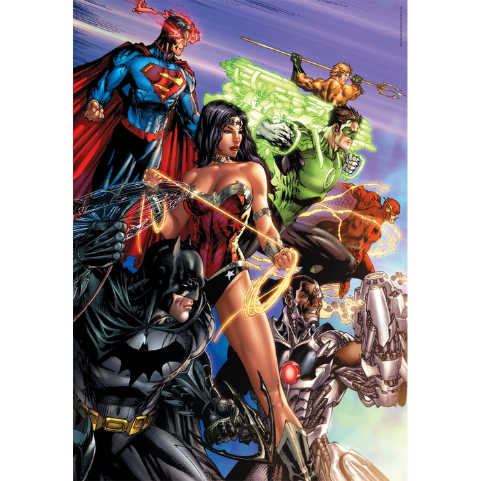 clementoni-dc-comics-justice-league-puzzle-1000-pi-ces image 2