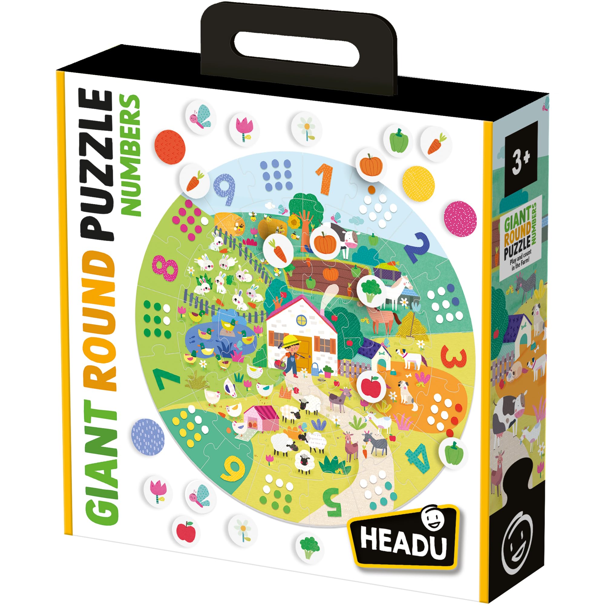 headu-playrama-puzzle-the-dinosaurs-puzzle-ducatif-3d-3-5-ans image 3