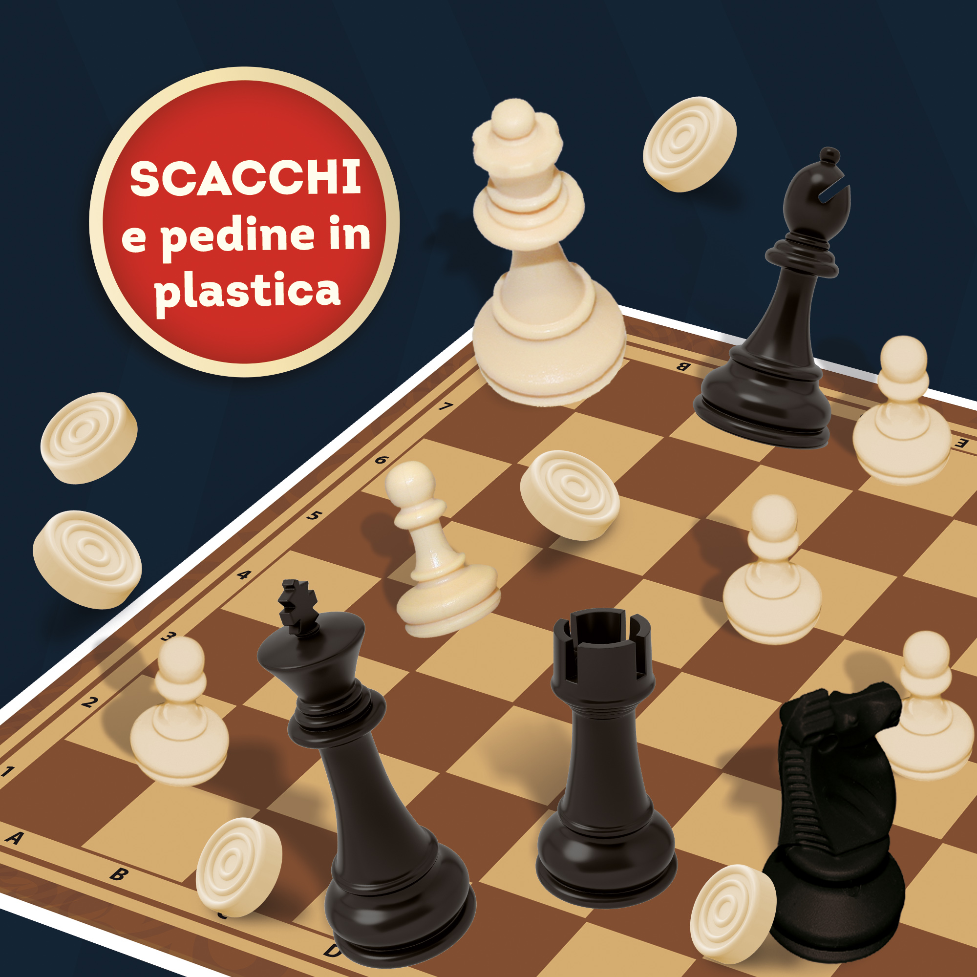 lisciani-ludoteca-gran-maestro-di-scacchi-3-en-1-jeu-d-checs-familial image 3