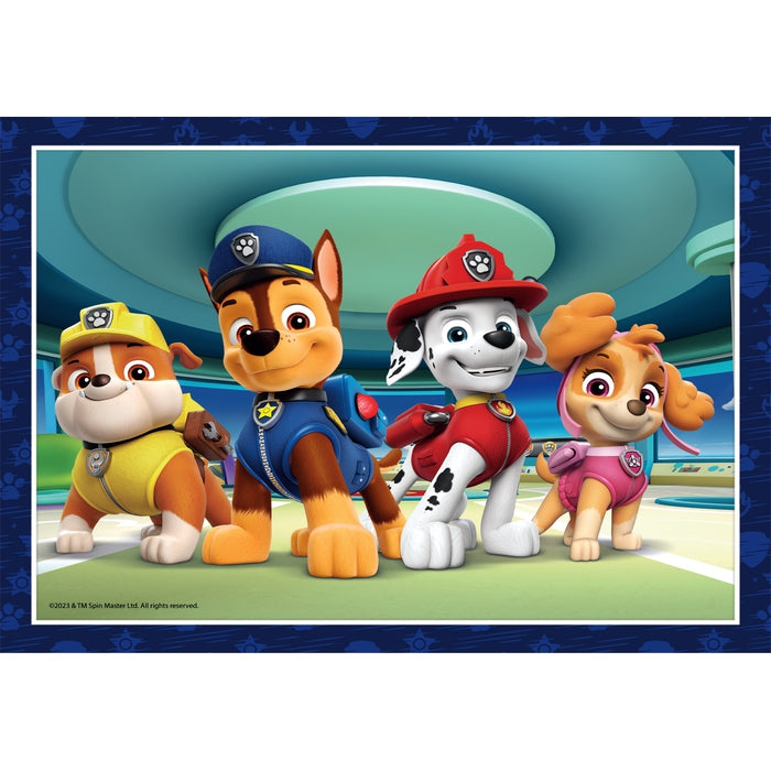 clementoni-paw-patrol-coffret-4-puzzles-enfant-12-16-20-24-pi-ces image 2