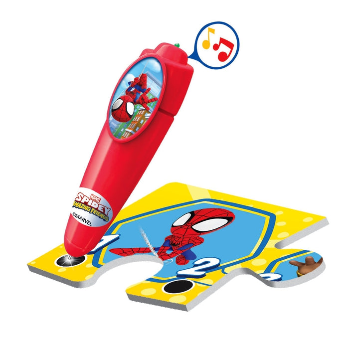 clementoni-sapientino-puzzle-interactif-spidey-24-pi-ces-stylo image 4
