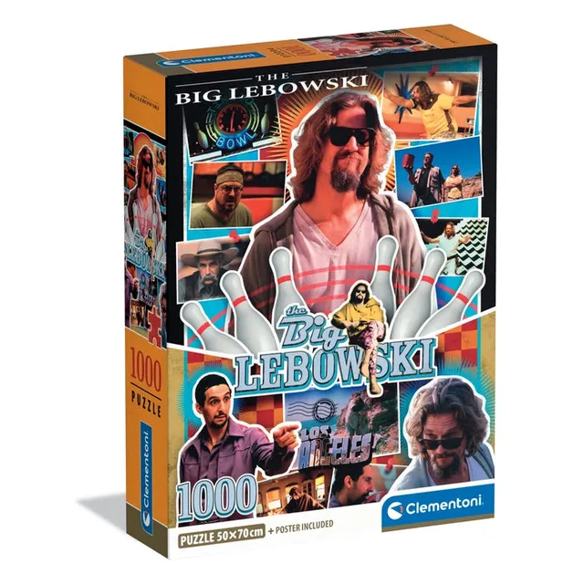 clementoni-big-lebowski-puzzle-1000-pi-ces-70-x-50-cm image 1