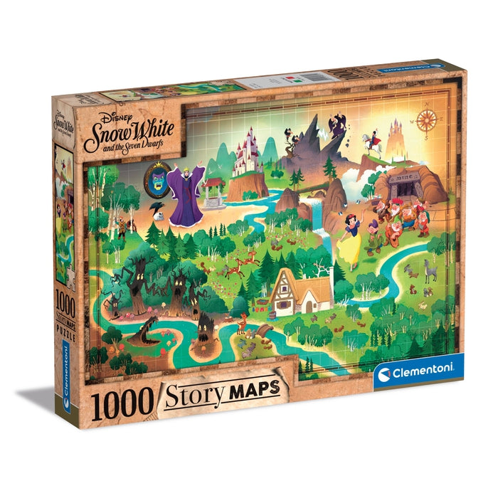 clementoni-story-maps-disney-blanche-neige-puzzle-1000-pi-ces image 1