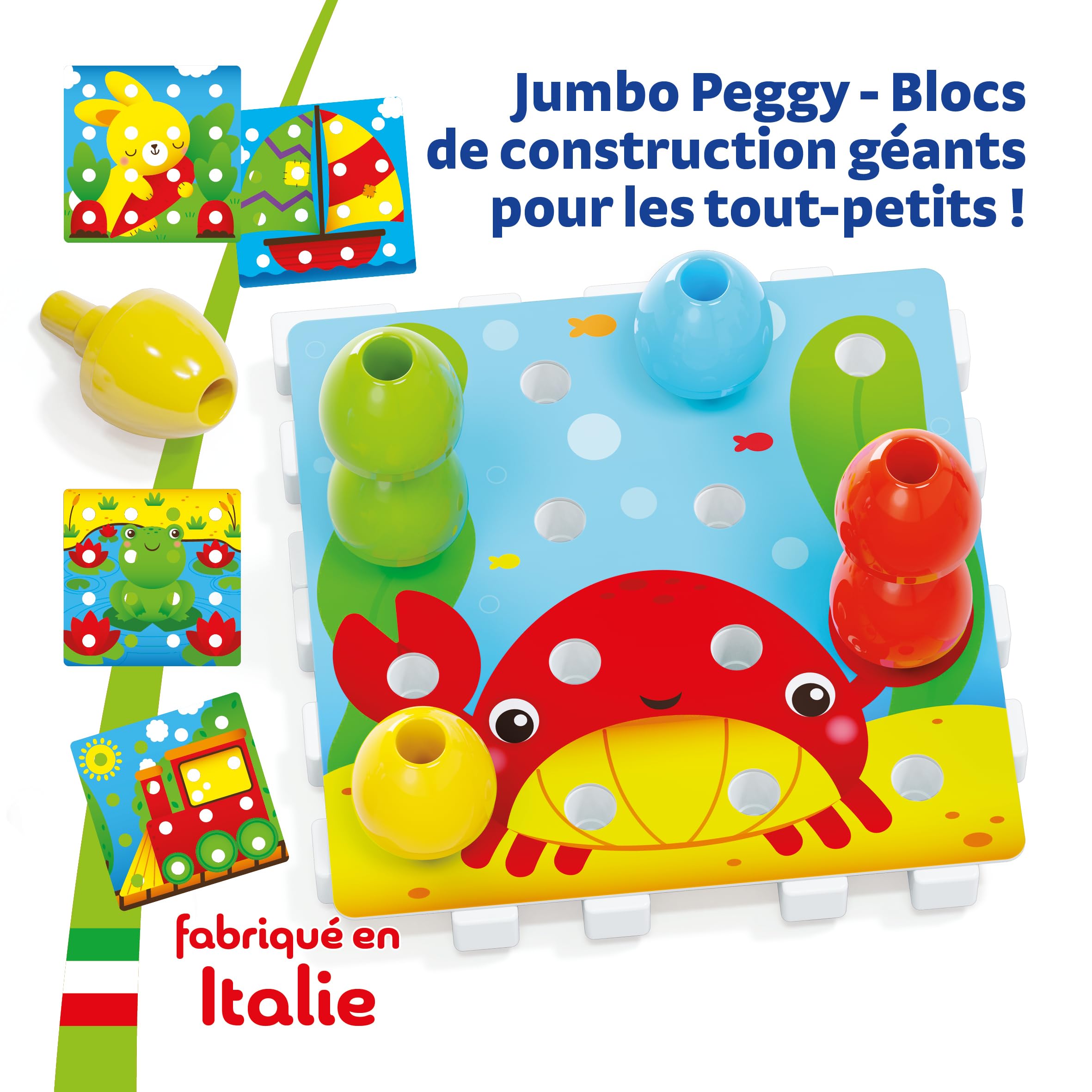 quercetti-jumbo-peggy-20-pi-ces-mosa-que-construction-2-5-ans image 4