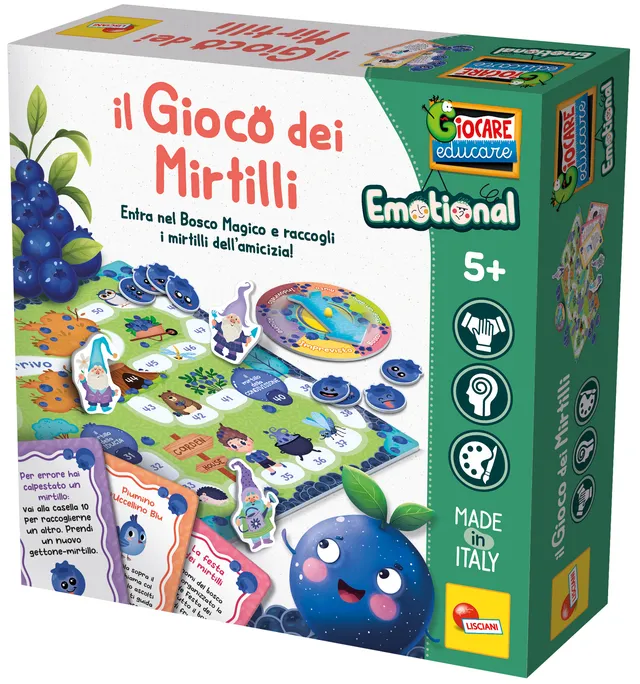 lisciani-giocare-educare-emotional-il-gioco-dei-mirtilli-jeu-de-parcours-montess image 1