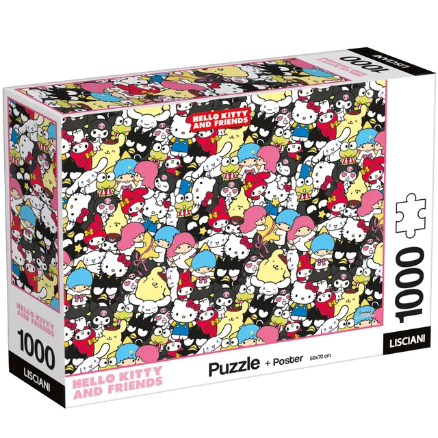 lisciani-puzzle-hello-kitty-and-friends-1000-pi-ces image 1