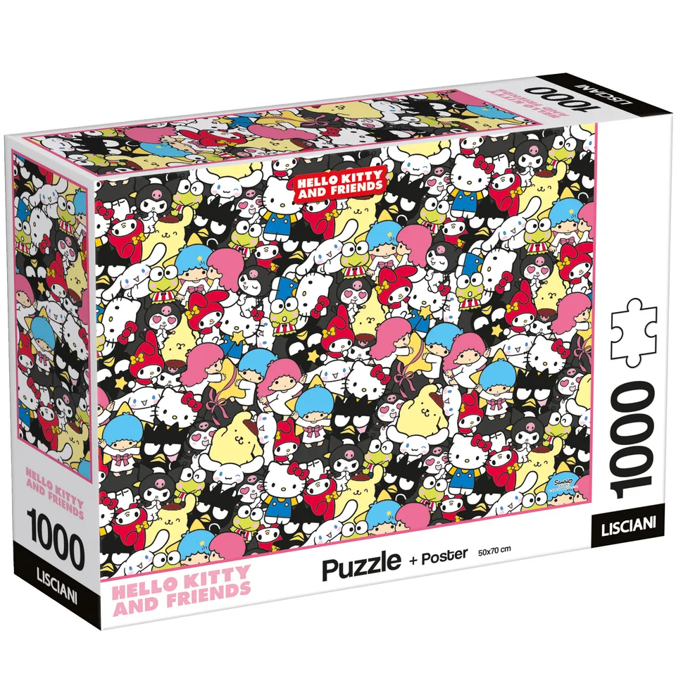 lisciani-puzzle-hello-kitty-and-friends-1000-pi-ces image 1