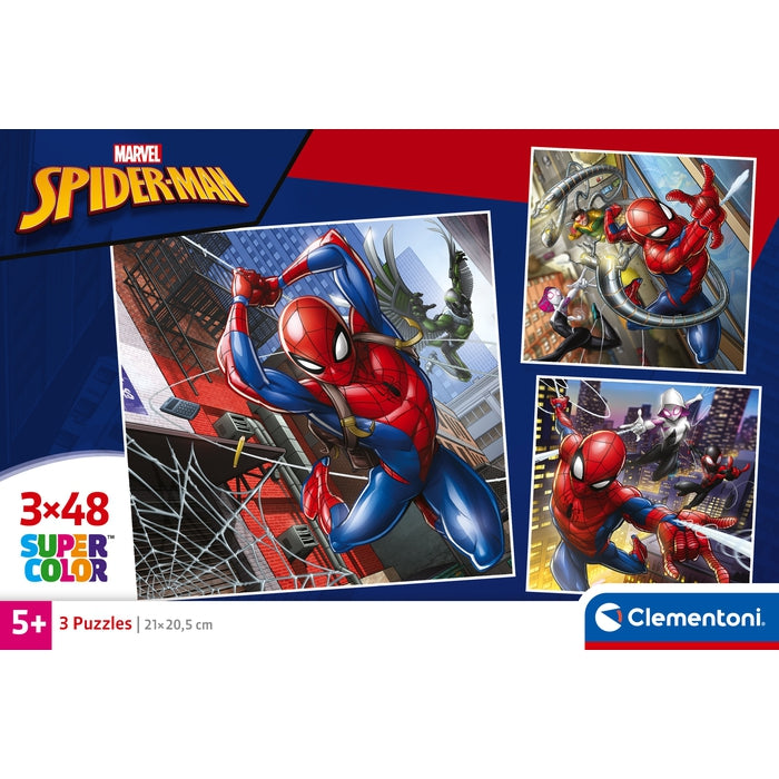 clementoni-puzzle-spider-man-3x48-pi-ces-puzzle-enfant-4-6-ans image 6