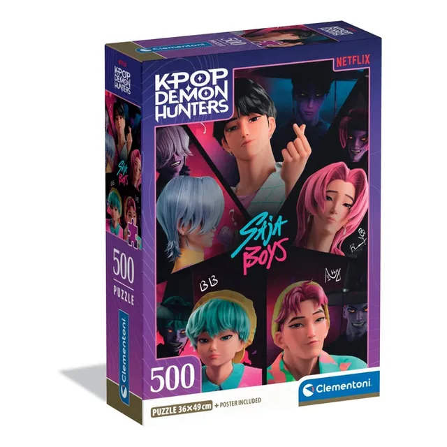 clementoni-kpop-demon-hunters-puzzle-500-pi-ces image 1