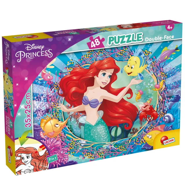 lisciani-disney-puzzle-df-m-plus-48-ariel-puzzle-48-pi-ces-la-petite-sir-ne image 1