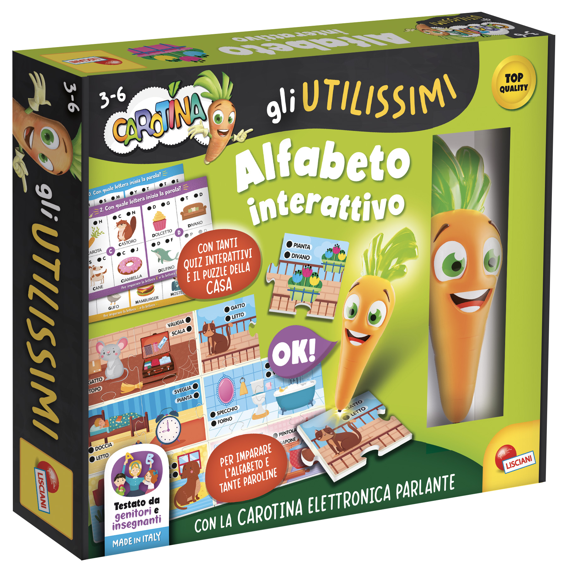 lisciani-carotina-stylo-parlant-alphabet-interactif-les-utilissimes image 1