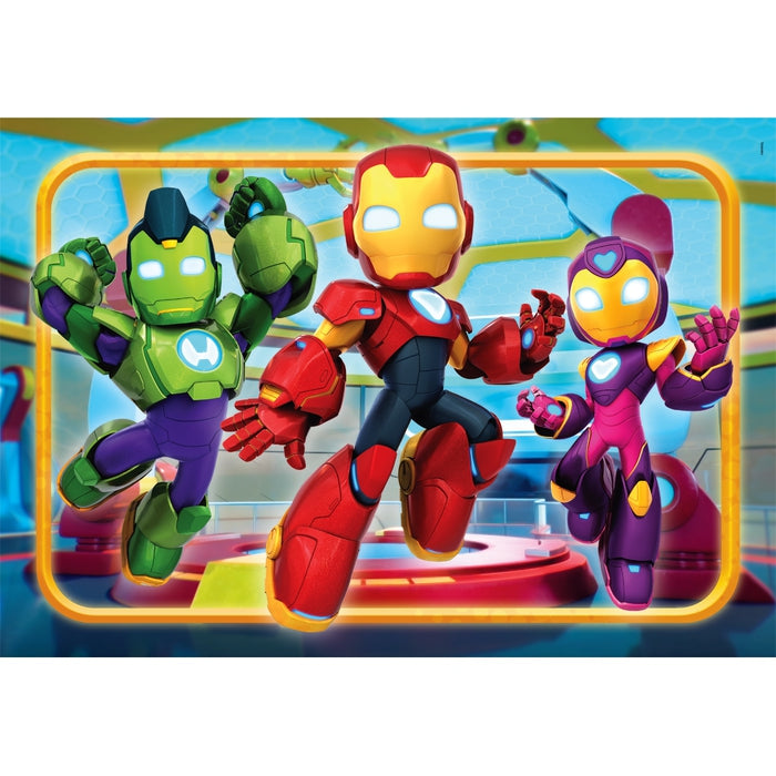 clementoni-iron-man-and-his-awesome-friends-puzzle-30-pi-ces-enfant image 2
