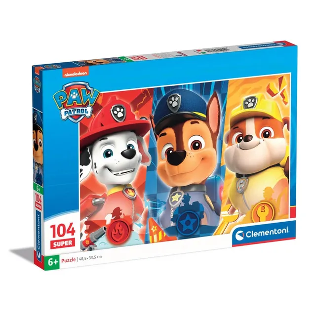 clementoni-paw-patrol-puzzle-104-pi-ces-48-5-x-33-5-cm image 1