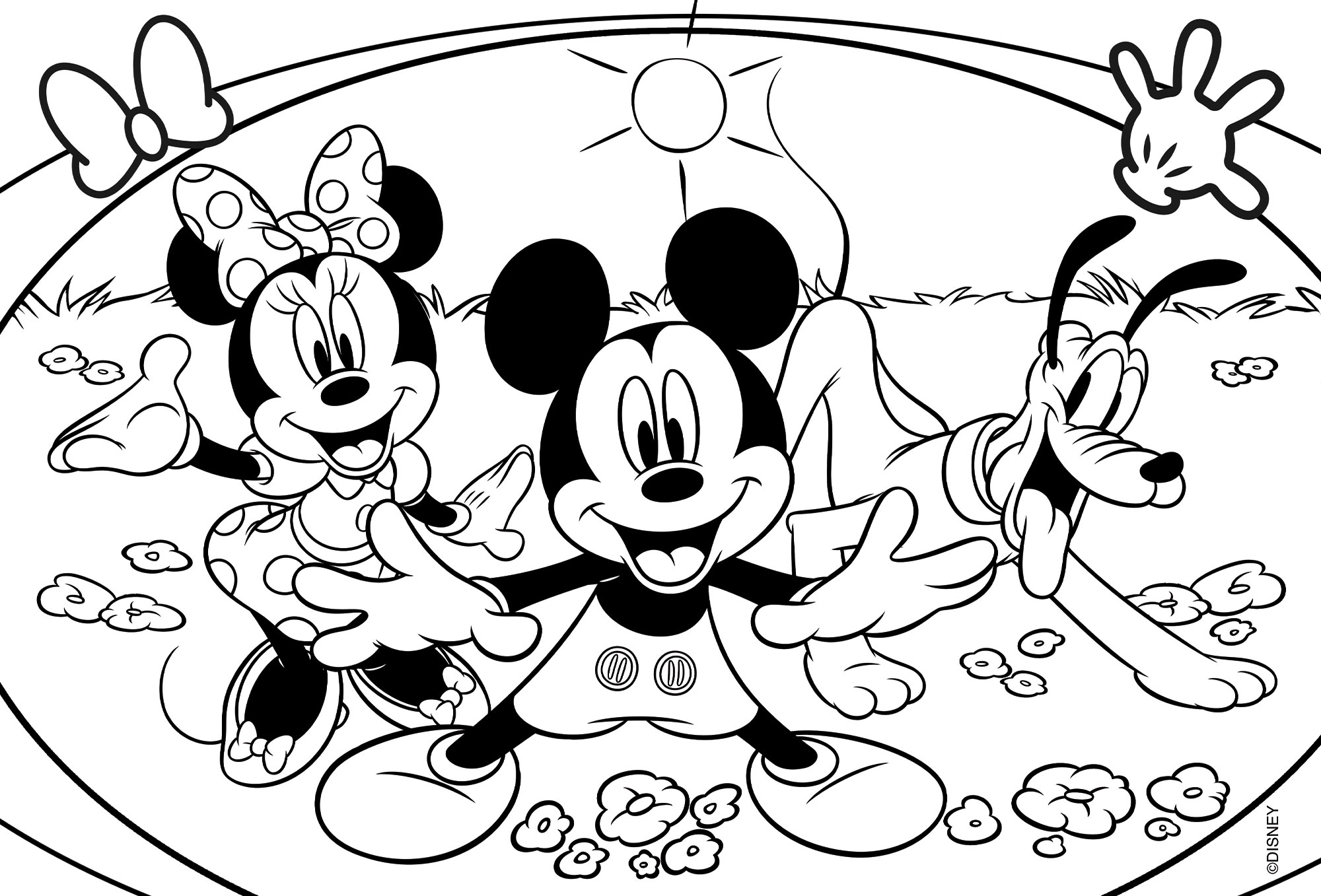 lisciani-disney-puzzle-double-face-maxifloor-4-x-48-mickey image 6
