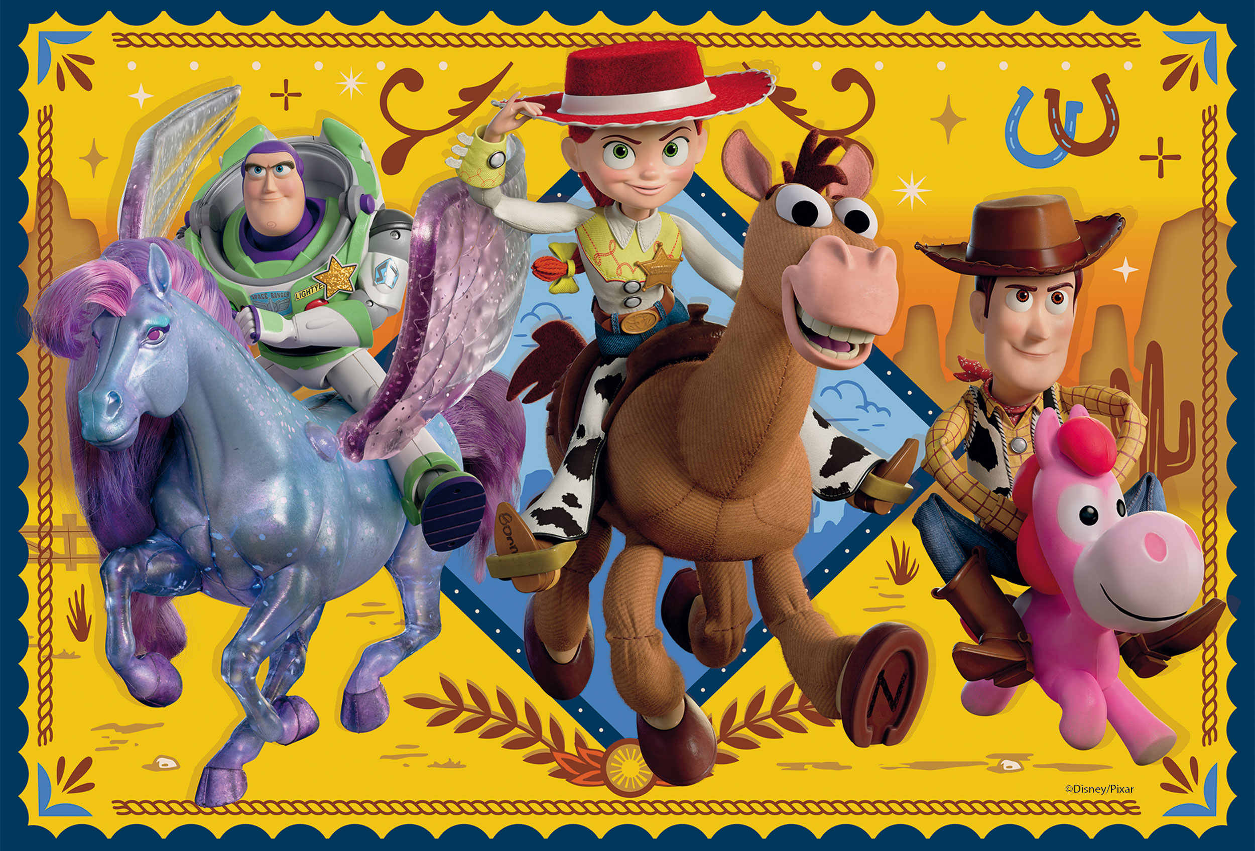 lisciani-disney-puzzle-df-plus-60-toy-story-puzzle-coloriage image 2