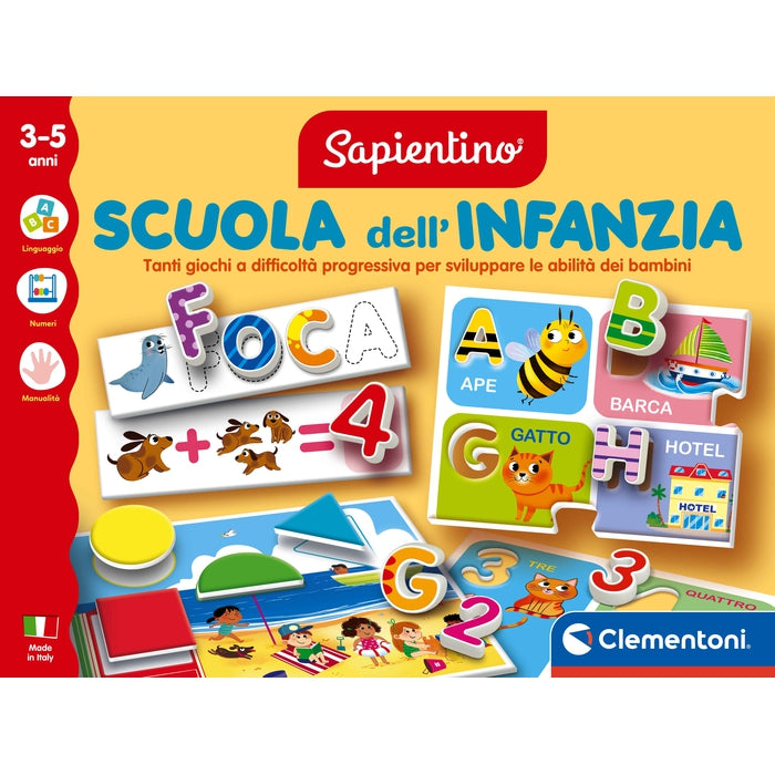 sapientino-clementoni-scuola-dell-infanzia-kit-ducatif-maternelle image 7