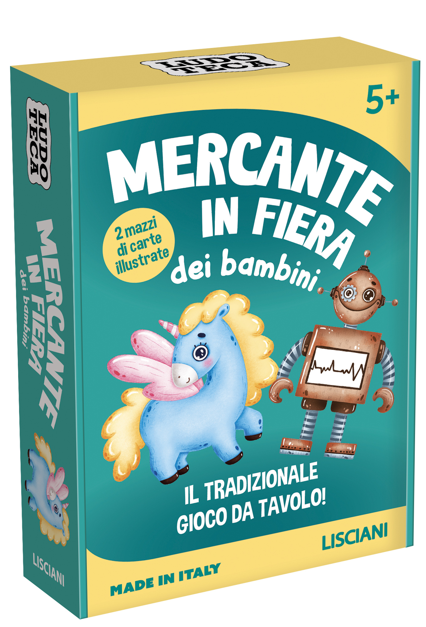 lisciani-ludoteca-le-carte-dei-bambini-mercante-in-fiera-jeu-de-cartes image 1