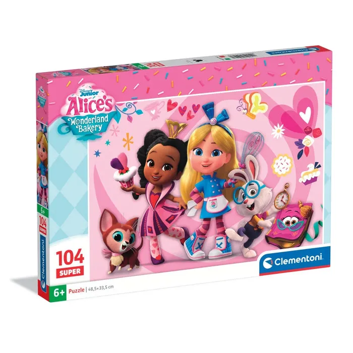 clementoni-alice-bakery-disney-puzzle-104-pi-ces-enfant image 1