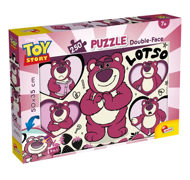 lisciani-disney-puzzle-df-plus-250-lotso-puzzle-250-pi-ces-colorier image 1