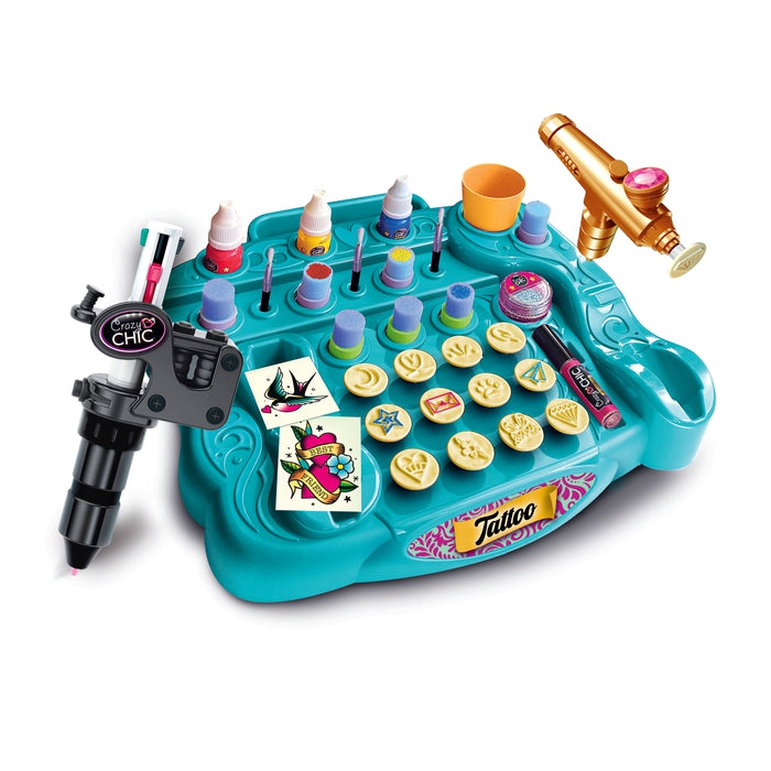 clementoni-crazy-chic-my-tattoo-lab-kit-tatouages-enfant image 2