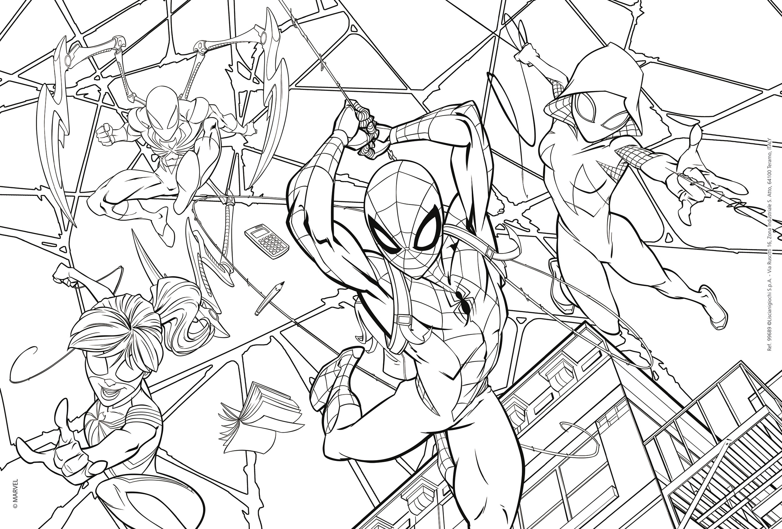 lisciani-marvel-puzzle-df-plus-60-spider-man image 3
