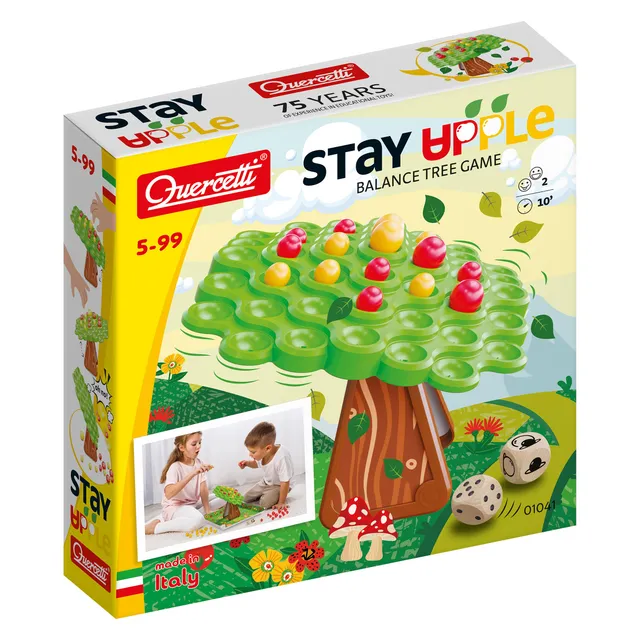 quercetti-stay-apple-1041-jeu-d-quilibre-arbre image 1