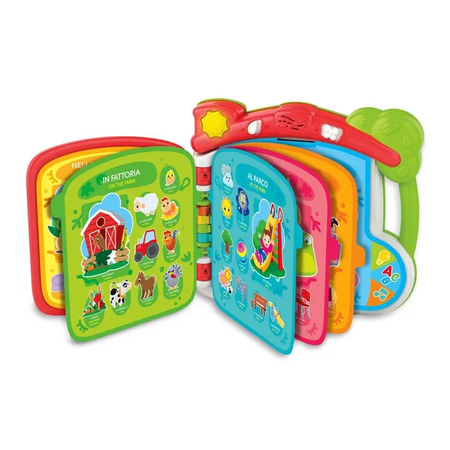 clementoni-baby-primo-dizionario-cento-parole-illustrate-livre-parlant-interacti image 1