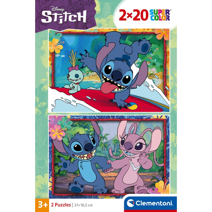 clementoni-disney-stitch-2-puzzles-20-pi-ces-27-x-19-cm image 5