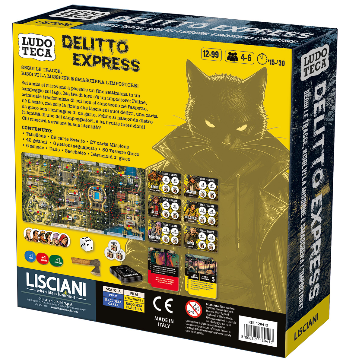 lisciani-ludoteca-delitto-express-l-impostore-jeu-d-enqu-te image 2